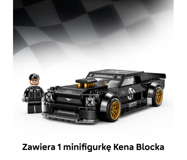 LEGO SPEED CHAMPIONS 77262 65 ford mustang hoonicorn v1 kena bloc - 1529879 - zdjęcie 8
